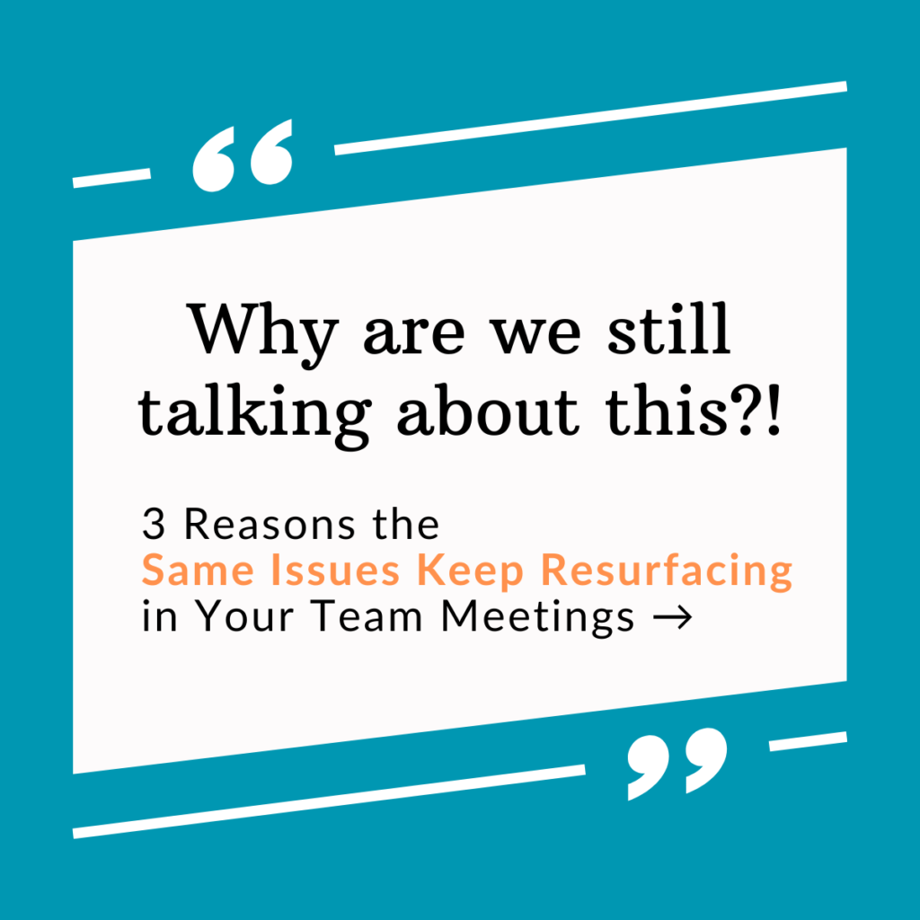 “Why Are We Still Talking About This?”